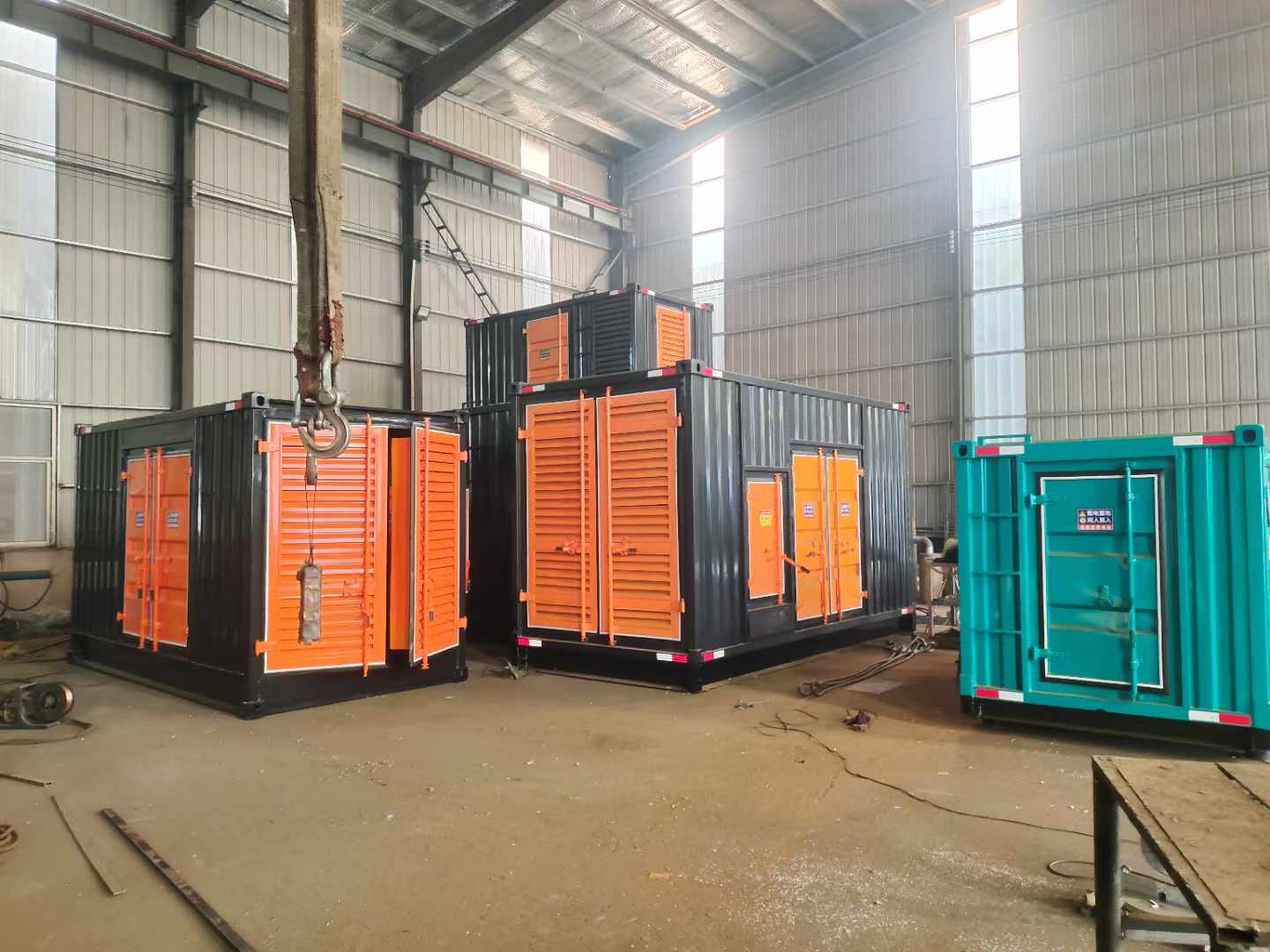洛扎500kw柴油发电机组可以带动多少功率设备?